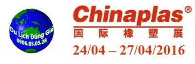 Chinaplas 2016 Hội Chợ Công Nghiệp Nhựa và Cao Su Thượng Hải Trung Quốc 2016
